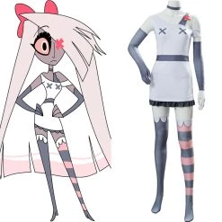 NewCosplay Hazbin Hotel VAGGIE Outfit Halloween Carnival Suit Cosplay Costume New Arrivals
