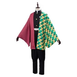 NewCosplay New Arrivals Demon Slayer: Kimetsu No Yaiba Tomioka Giyuu Uniform Version Cosplay Costume