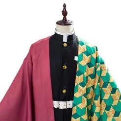NewCosplay New Arrivals Demon Slayer: Kimetsu No Yaiba Tomioka Giyuu Uniform Version Cosplay Costume