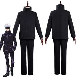 NewCosplay Jujutsu Kaisen Satoru Gojo School Uniform Outfits Cosplay Costume