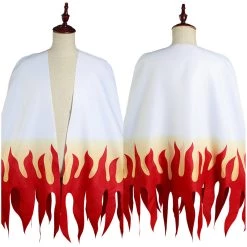 NewCosplay New Arrivals Demon Slayer: Kimetsu No Yaiba Rengoku Kyoujurou Adult Cloak Cosplay Costume