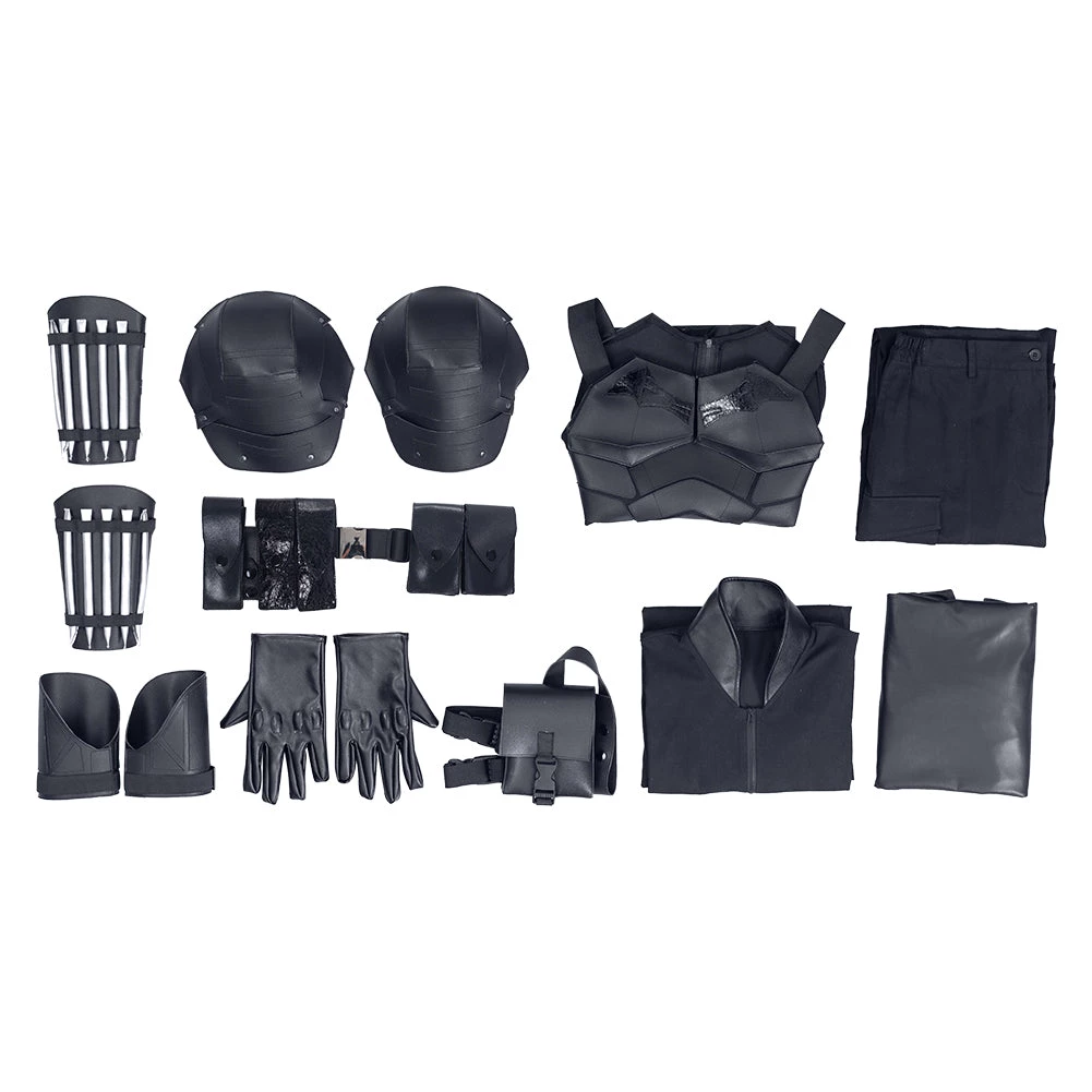 NewCosplay The Batman 2022-Bruce Wayne Pants Cloak Outfits Halloween Carnival Suit Cosplay Costume 4 NewCosplay The Batman 2022-Bruce Wayne Pants Cloak Outfits Halloween Carnival Suit Cosplay Costume