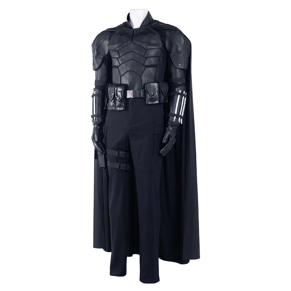 NewCosplay The Batman 2022-Bruce Wayne Pants Cloak Outfits Halloween Carnival Suit Cosplay Costume 6 NewCosplay The Batman 2022-Bruce Wayne Pants Cloak Outfits Halloween Carnival Suit Cosplay Costume