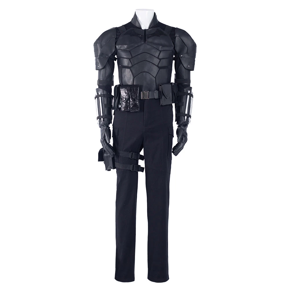 NewCosplay The Batman 2022-Bruce Wayne Pants Cloak Outfits Halloween Carnival Suit Cosplay Costume 9 NewCosplay The Batman 2022-Bruce Wayne Pants Cloak Outfits Halloween Carnival Suit Cosplay Costume