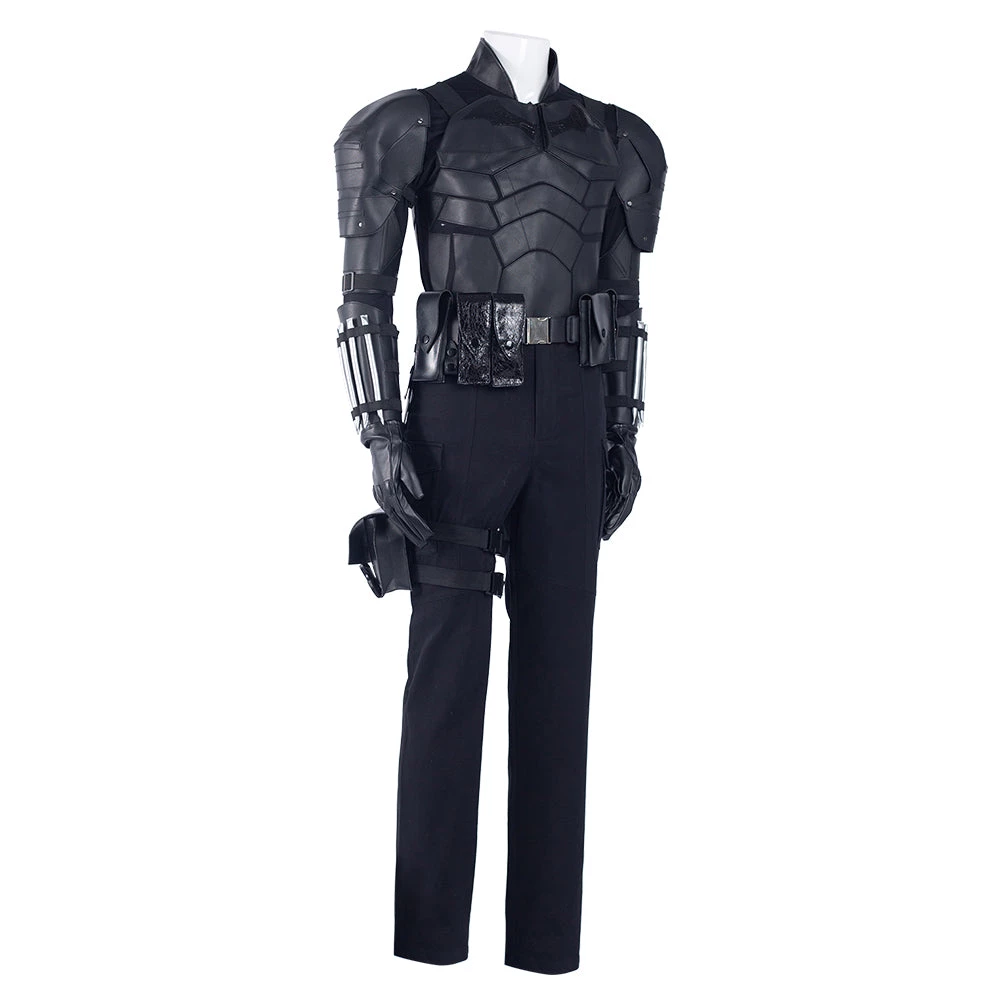 NewCosplay The Batman 2022-Bruce Wayne Pants Cloak Outfits Halloween Carnival Suit Cosplay Costume 11 NewCosplay The Batman 2022-Bruce Wayne Pants Cloak Outfits Halloween Carnival Suit Cosplay Costume
