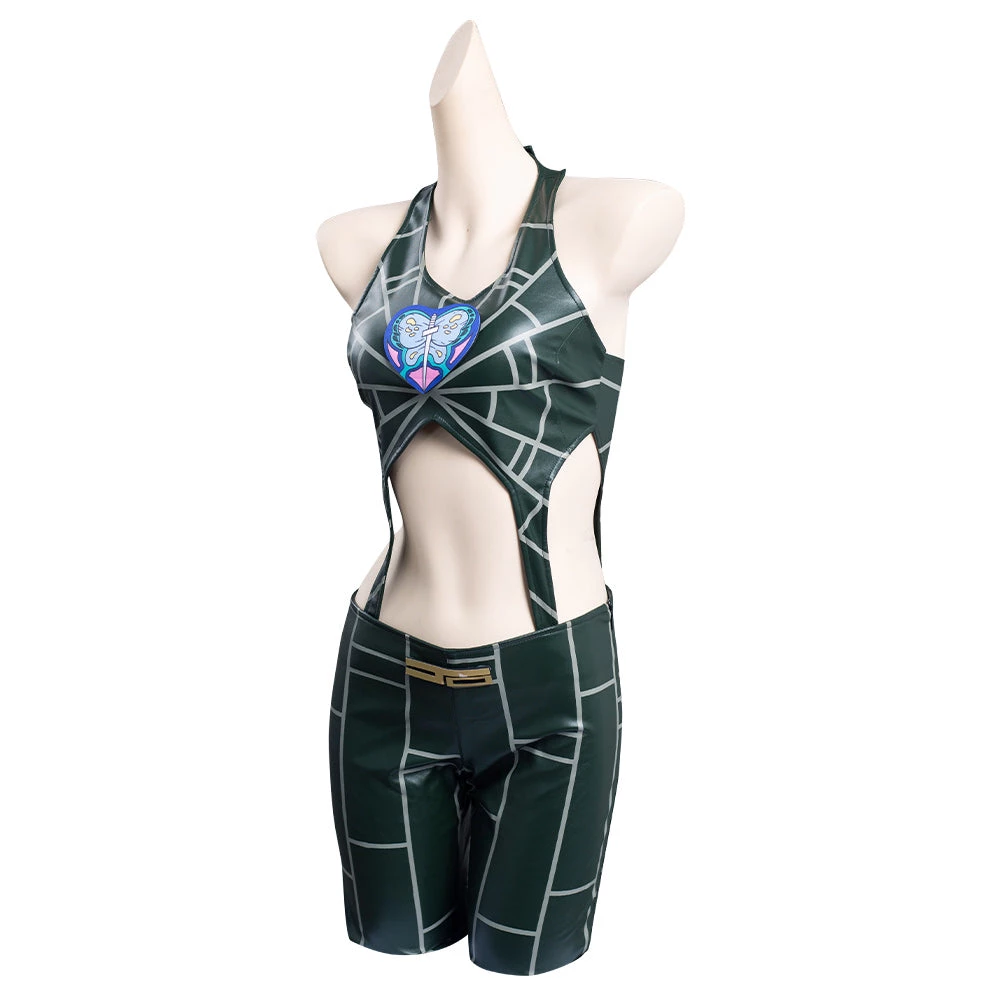 NewCosplay New Arrivals JoJo‘s Bizarre Adventure Jolyne Cujoh Outfits Halloween Carnival Suit Cosplay Costume 5 NewCosplay New Arrivals JoJo‘s Bizarre Adventure Jolyne Cujoh Outfits Halloween Carnival Suit Cosplay Costume