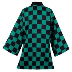 NewCosplay New Arrivals Demon Slayer Kamado Tanjirou Halloween Carnival Suit With Earrings Cosplay Costume