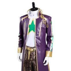 NewCosplay JoJo's Bizarre Adventure: Stone Ocean Kujo Jotaro Pants Coat Outfits Halloween Carnival Suit Cosplay Costume