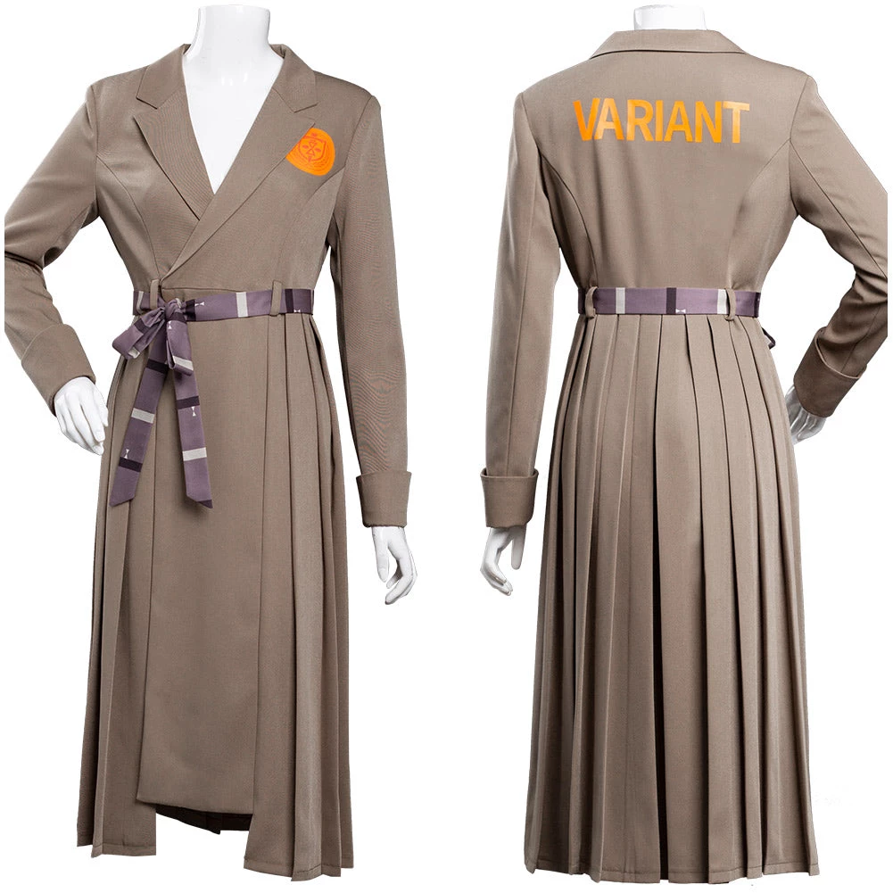 NewCosplay New Arrivals Loki: Time Variance Authority TVA Loki Original Design Cosplay Costume For Woman 4 NewCosplay New Arrivals Loki: Time Variance Authority TVA Loki Original Design Cosplay Costume For Woman