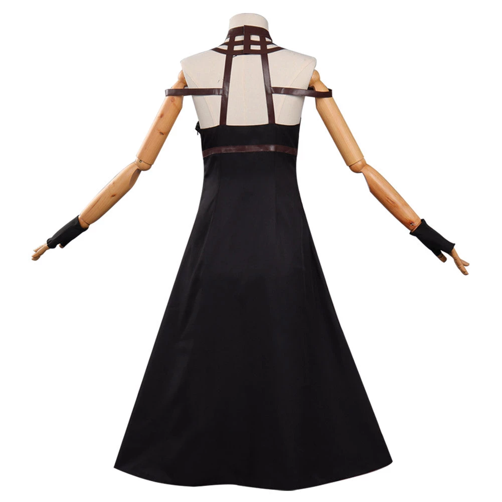 NewCosplay SPY×FAMILY Yor Forger Cosplay Costume Dress Headband Earring Outfits Halloween Carnival Suit 7 NewCosplay SPY×FAMILY Yor Forger Cosplay Costume Dress Headband Earring Outfits Halloween Carnival Suit