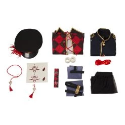 Cossky Vtuber Shinoshima Raise Cosplay Costume Hat Accessories Full Set Outfits
