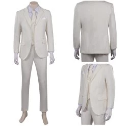 NewCossky New Arrivals Moon Knight Steven Mr.Knight Cosplay Costume Outfits Halloween Carnival Suit