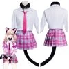 NewCosplay New Arrivals Anime My Dress-Up Darling Kitagawa Marin Cat Girls Cosplay Costume Halloween Carnival Suit