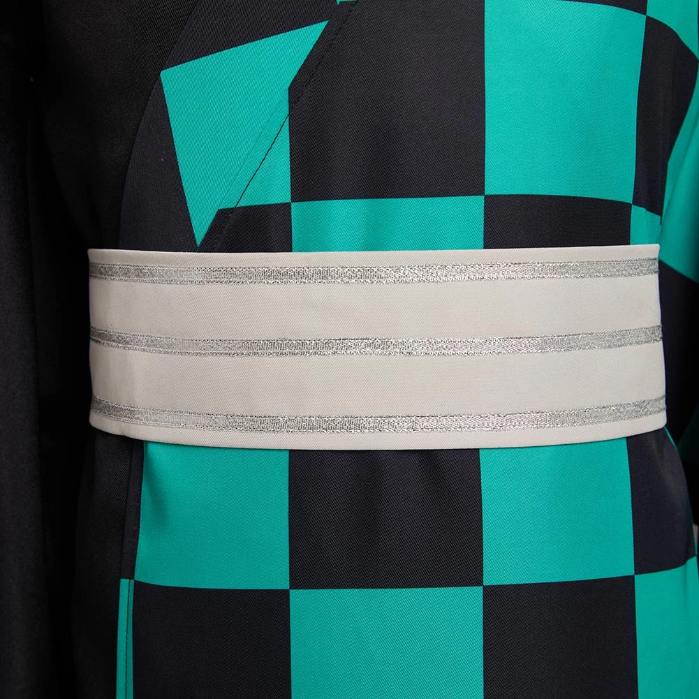 Fansholiday Demon Slayer Kamado Tanjirou Summer Kimono Outfits Halloween Carnival Suit 9 Fansholiday Demon Slayer Kamado Tanjirou Summer Kimono Outfits Halloween Carnival Suit