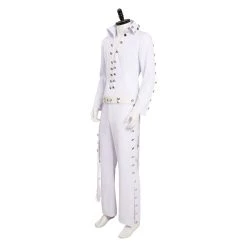 Fansholiday Elvis 2022 Elvis Aron Presley Deluxe Cosplay Costume Outfits Halloween Carnival Suit New Arrivals