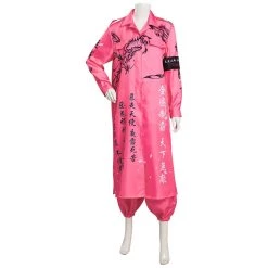 NewCosplay Japanese Bosozoku Kimono Cosplay Costume Pink Coat Pants Outfits Halloween Carnival Suit 17 NewCosplay Japanese Bosozoku Kimono Cosplay Costume Pink Coat Pants Outfits Halloween Carnival Suit