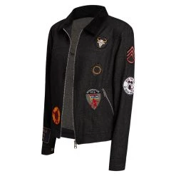 Fandomsky New Arrivals Stranger Things Season 4 Robin Denim Coat Cosplay Costume Outfits