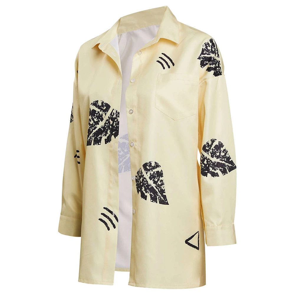 NewCossky New Arrivals Stranger Things 4 - Robin Long Sleeve Shirt Cosplay Costume 5 NewCossky New Arrivals Stranger Things 4 - Robin Long Sleeve Shirt Cosplay Costume