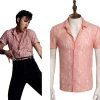 INSWEAR Elvis 2022 -Elvis Presley Cosplay Costume Short Sleeve Shirt Outfits Halloween Carnival Suit New Movie Costumes