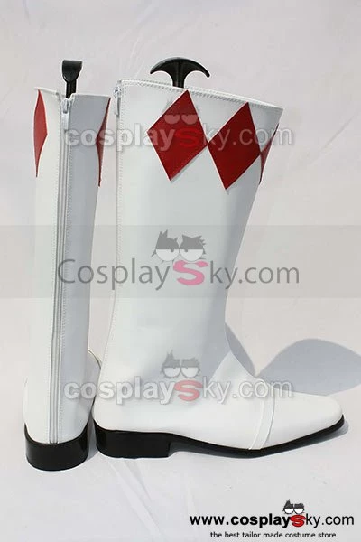 NewCosplay New Arrivals Mighty Morphin Power Rangers Geki Tyranno Ranger Cosplay Boots Shoes 4 NewCosplay New Arrivals Mighty Morphin Power Rangers Geki Tyranno Ranger Cosplay Boots Shoes