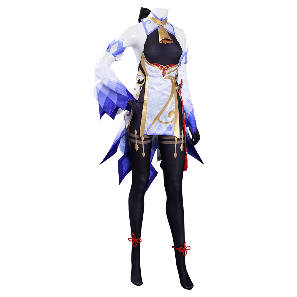 NewCosplay Game Genshin Impact GanYu Jumpsuit Outfits Cosplay Costume 8 NewCosplay Game Genshin Impact GanYu Jumpsuit Outfits Cosplay Costume