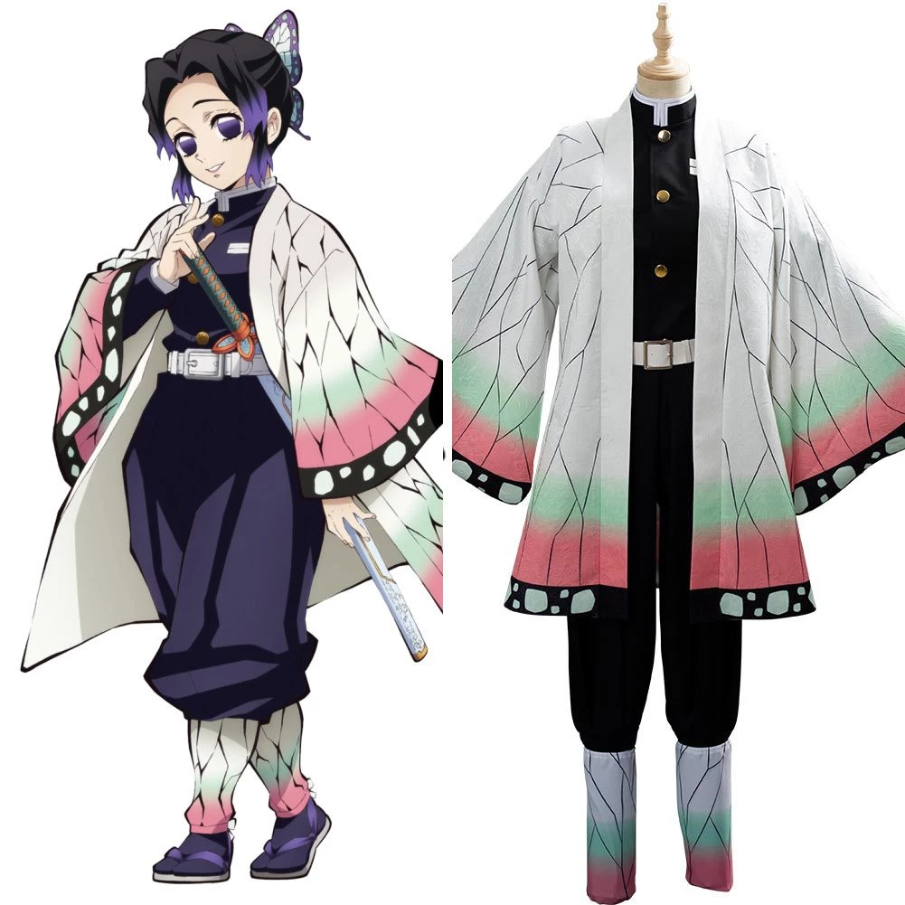 NewCosplay New Arrivals Demon Slayer: Kimetsu No Yaiba Kochou Shinobu Cosplay Costume 3 NewCosplay New Arrivals Demon Slayer: Kimetsu No Yaiba Kochou Shinobu Cosplay Costume