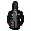New Cosplaysky Unisex Akira Kurusu Joker Hoodies Game Persona Zip Up 3D Print Jacket Sweatshirt