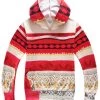 New Cosplaysky Hoodies For Girls Disney Moana Outfit 3D Pattern Sweatshirt For Kids Red New Arrivals