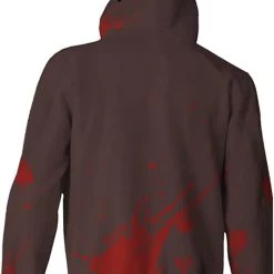 New Cosplaysky New Arrivals Angels Of Death Hoodie Merchandies Isaac·Foster Zack 3D Zip Up Sweatshirt Unisex