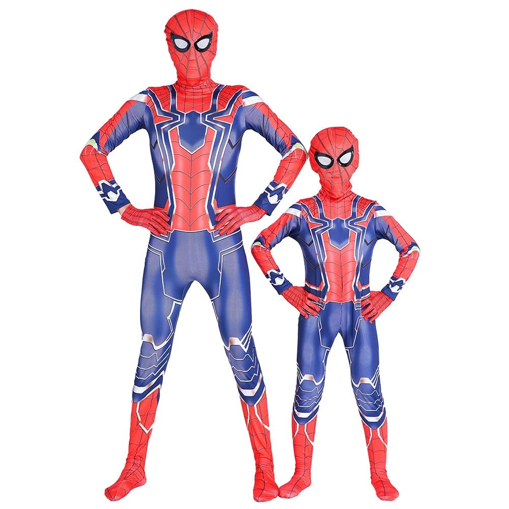 CosplaySky Avengers Spider-man Jumpsuits Costume Cosplay For Adult Halloween New Arrivals 3 CosplaySky Avengers Spider-man Jumpsuits Costume Cosplay For Adult Halloween New Arrivals