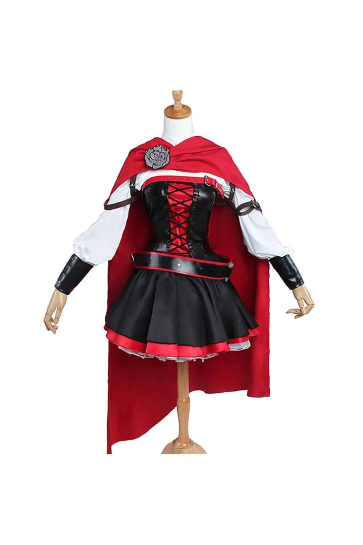 NewCosplay RWBY 3 Ruby Rose Battler Dress Halloween Carnival Suit Cosplay Costume 3 NewCosplay RWBY 3 Ruby Rose Battler Dress Halloween Carnival Suit Cosplay Costume