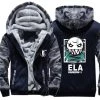 New Cosplaysky Tom Clancy's Rainbow Six Siege Lesion ELAS Hoodie Thich Windter Jacket Camouflage New Arrivals
