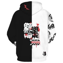 New Cosplaysky New Arrivals Unisex Danganronpa Hoodies Trigger Happy Havoc Monokuma Pullover Sweatshirts