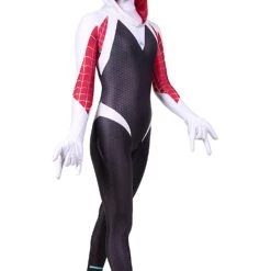 New Cosplaysky New Arrivals Spider-Man: Into The Spider-Verse Spider-Gwen Kids Children Halloween Cosplay Costumes 10 New Cosplaysky New Arrivals Spider-Man: Into The Spider-Verse Spider-Gwen Kids Children Halloween Cosplay Costumes