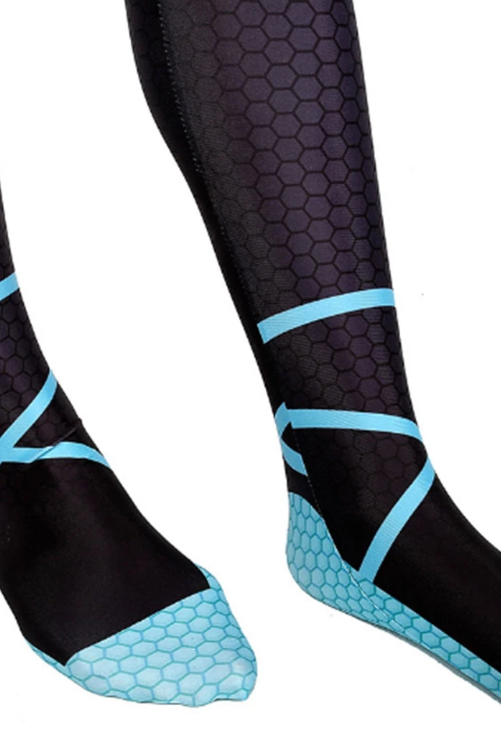 New Cosplaysky New Arrivals Spider-Man: Into The Spider-Verse Spider-Gwen Kids Children Halloween Cosplay Costumes 7 New Cosplaysky New Arrivals Spider-Man: Into The Spider-Verse Spider-Gwen Kids Children Halloween Cosplay Costumes