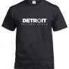 New Cosplaysky Video Game Detroit: Become Human Logo T-shirt New Arrivals