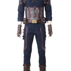 NewCosplay Avengers 3 : Infinity War Captain America Steven Rogers Outfit Uniform Suit Cosplay Costume New Arrivals