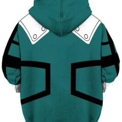 New Cosplaysky New Arrivals My Hero Academia Hoodie Boku No Hero Izuku Midoriya Deku Pullover Sweatshirt Unisex