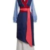New Cosplaysky Disney Movie Mulan Hua Mulan Cosplay Costume Chinese Traditional Dress