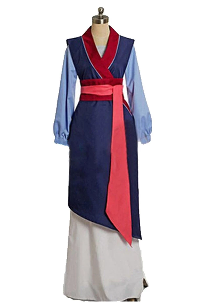 New Cosplaysky Disney Movie Mulan Hua Mulan Cosplay Costume Chinese Traditional Dress 3 New Cosplaysky Disney Movie Mulan Hua Mulan Cosplay Costume Chinese Traditional Dress