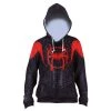 CosplaySky Spider-Man: Into The Spider-Verse Halloween Cosplay Costume Hoodie Jacket For Kids