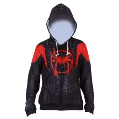 CosplaySky Spider-Man: Into The Spider-Verse Halloween Cosplay Costume Hoodie Jacket For Kids