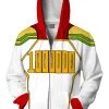 New Cosplaysky My Hero Academia Hoodie Boku No Hero Million Zip Up Sweatshirt