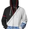 New Cosplaysky Gintama Merchandies Sakata Gintoki Hoodie 3D Zip Up Sweatshirt Unisex New Arrivals