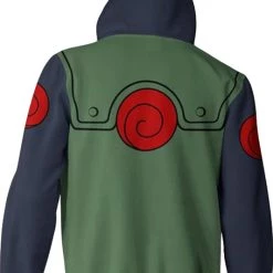 New Cosplaysky Anime Naruto Hatake Kakashi 3D Hoodie Zip-Up Sweatershirt