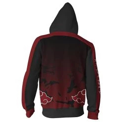 New Cosplaysky Unisex Hoodies Naruto Zip Up 3D Print Jacket Sweatshirt New Arrivals