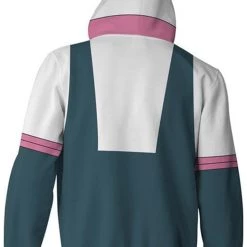 New Cosplaysky New Arrivals My Hero Academia Hoodie Boku No Hero OCHACO URARAKA Zip Up Sweatshirt Unisex
