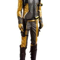 NewCosplay Overwatch Soldier 76 Bio Jack Morrison Gold Edition Outfit Cosplay Costume
