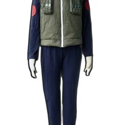NewCosplay Naruto Hatake Kakashi Children Kids Cosplay Costume Whole Set