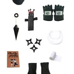 NewCosplay Naruto Hatake Kakashi Children Kids Cosplay Costume Whole Set
